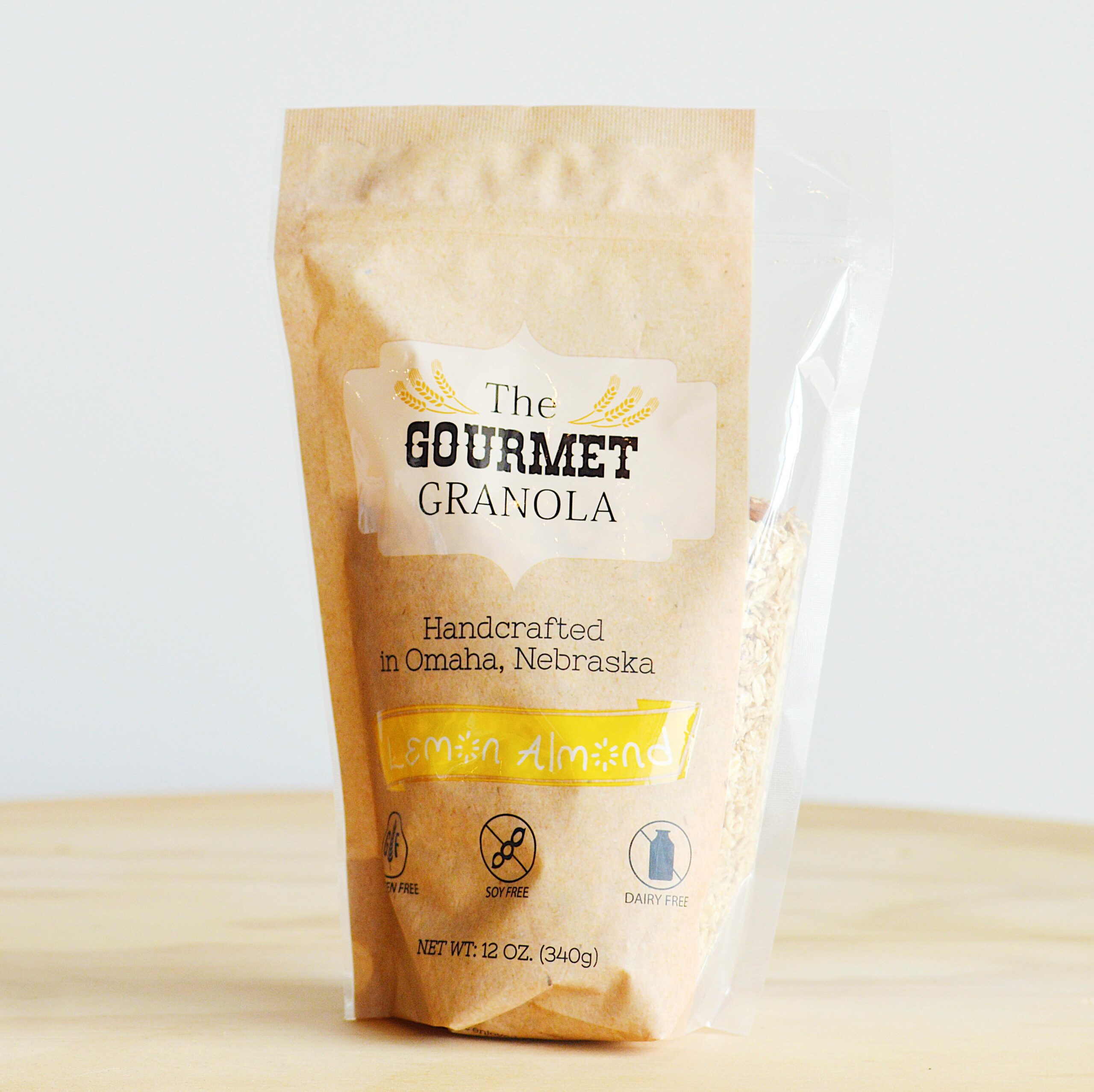 The Gourmet Granola Lemon Almond Granola Made in Omaha